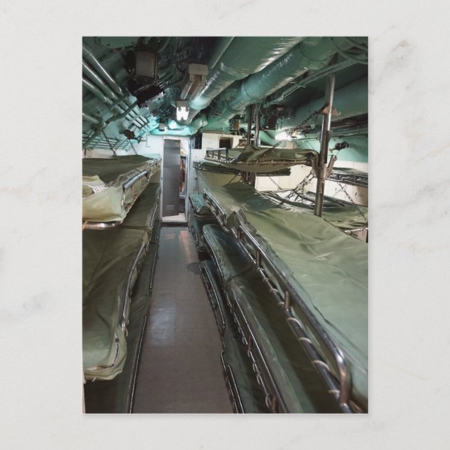 Sleeping Quarters Postcard (Front)