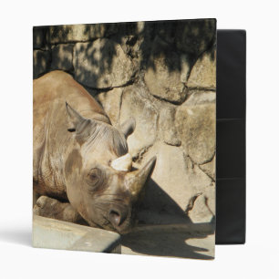 Sleeping Rhino Binder