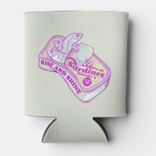 SLEEPING SARDINES rISE AND SHINE Can Cooler