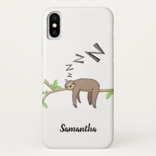 Sleeping sloth Case-Mate iPhone case