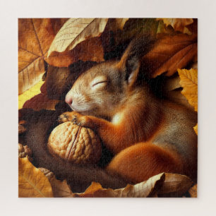 Sleeping Squirrel Puzzle