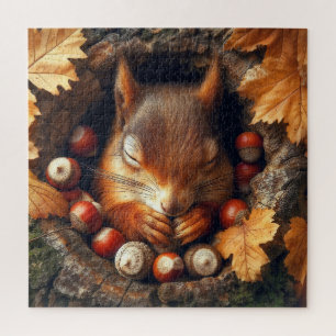 Sleeping Squirrel Puzzle