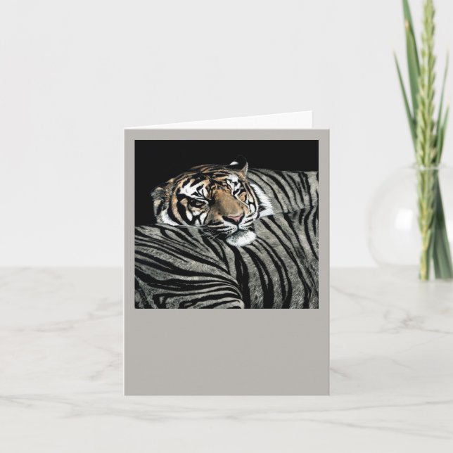 Sleeping Tiger Card (Front)