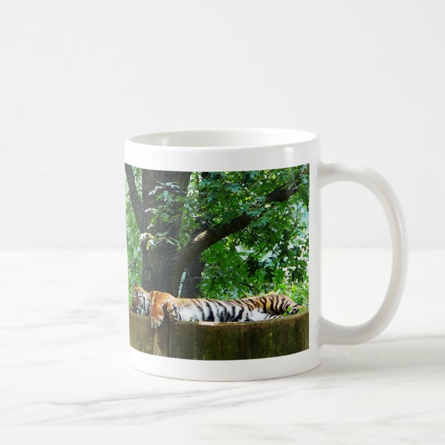 Sleeping Tiger Coffee Mug (Right)