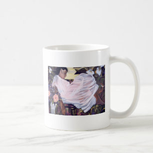 Sleeping with my finch... coffee mug