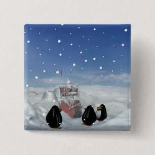 Sleeping with the Penguins Button