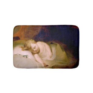 Sleeping Young Boy (by Thomas Sully) Bath Mat