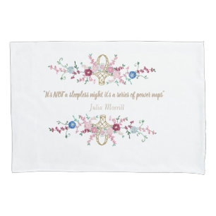 Sleepless but powerful pillowcase