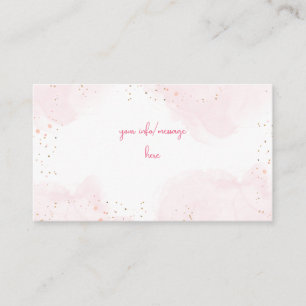 Sleepover pyjama kids birthday party enclosure card