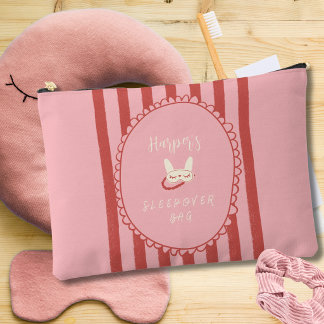 sleepover slumber party birthday favour bag pouch