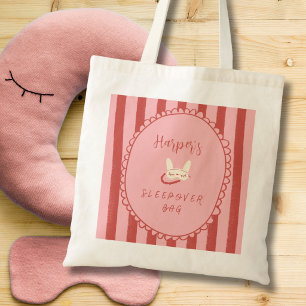 sleepover slumber party birthday favour gift tote bag