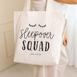 Sleepover Squad Editable Color Slumber Party Tote Bag<br><div class="desc">This lovely design can be customized to your favorite color combinations. Makes a great gift! Find stylish stationery and gifts at our shop: www.berryberrysweet.com.</div>