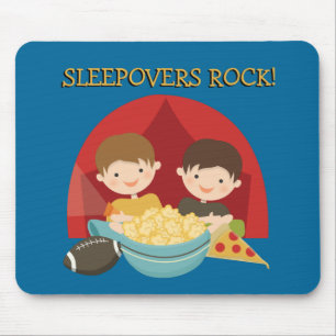 Sleepovers Rock Mouse Pad