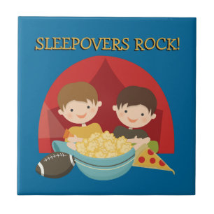 Sleepovers Rock Tile