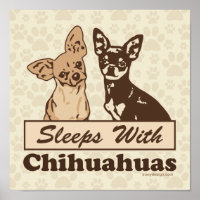 Sleeps With Chihuahuas Dog