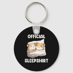 Sleepshirt Sleeng Hamster Animal Lovers Pajama Keychain