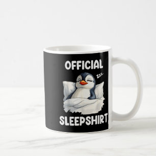 Sleepshirt Sleeng Penguin Animal Lovers Pajama  Coffee Mug