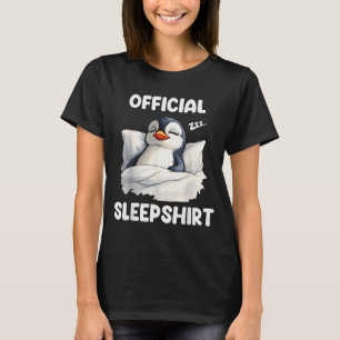 Sleepshirt Sleeng Penguin Animal Lovers Pajama T-Shirt
