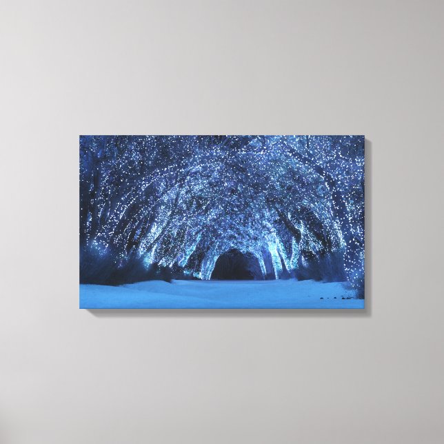 Sleepwalker Woods (Christmas) Canvas Print (Front)