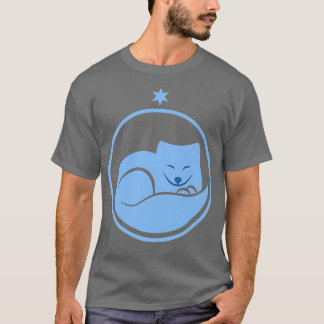 Sleepy and cute arctic fo T-Shirt