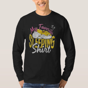 Sleepy Animal My Favourite Sleeping Hamster T-Shirt