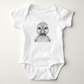 Sleepy Baby Duckling Baby Body Suit Bodysuit