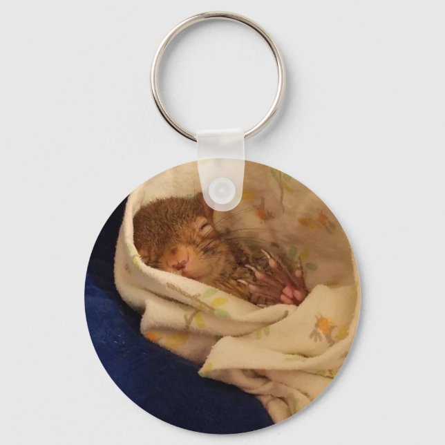 Sleepy baby keychain (Front)