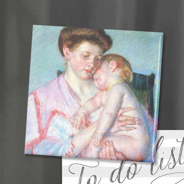 Sleepy Baby | Mary Cassatt Magnet (Creator Uploaded)