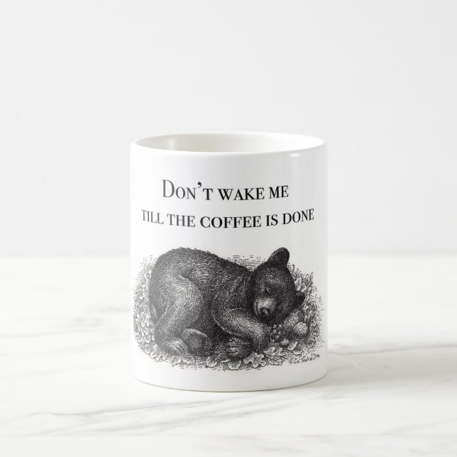 Sleepy Bear Mug (Center)