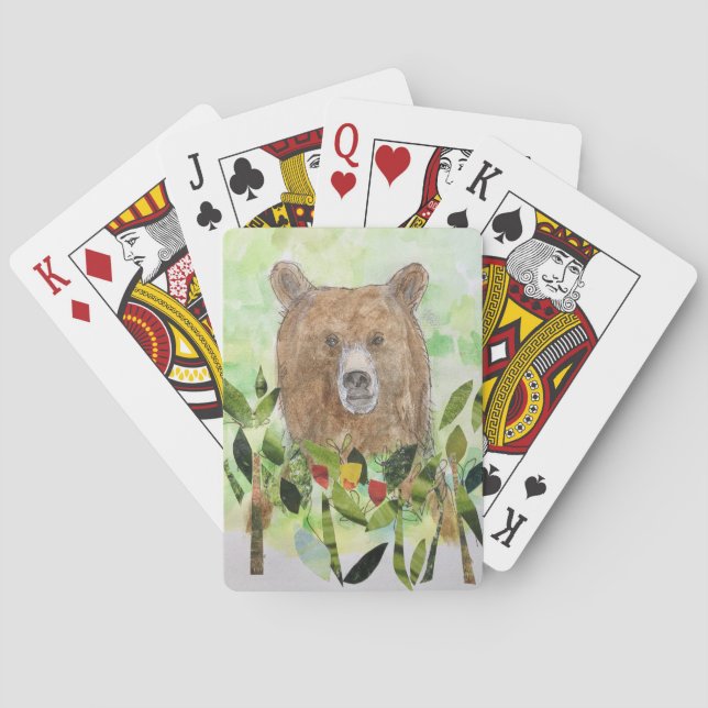 Sleepy Bear Playing Cards (Back)