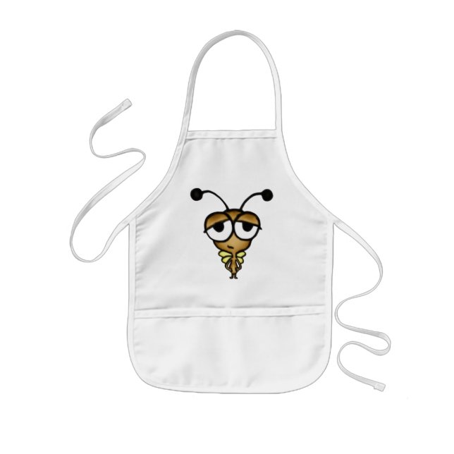 Sleepy Bug Kids Apron (Front)