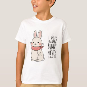 Sleepy Bunny T-Shirt – Cozy Minimalist Rabbit Desi