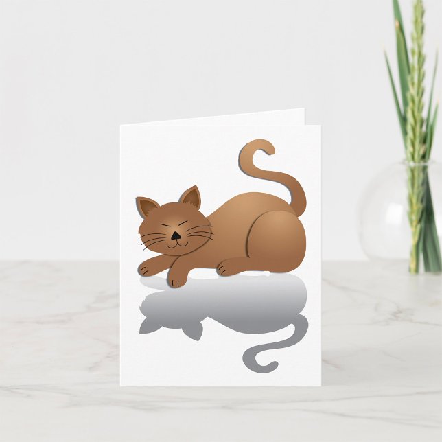 Sleepy Cat Card (Creator Uploaded)