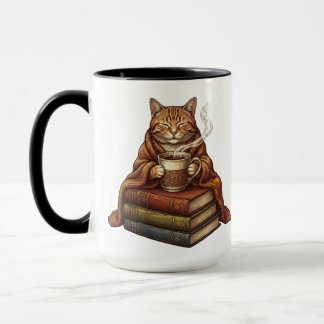 Sleepy Cat Coffee Mug