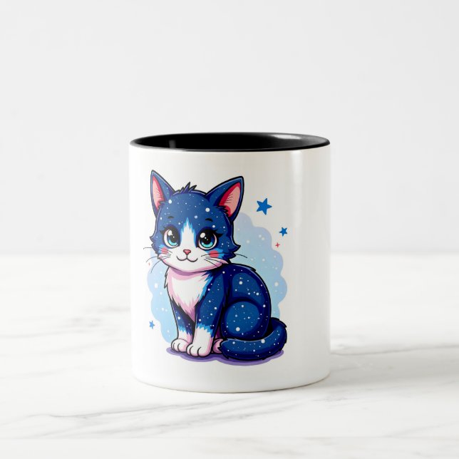 Sleepy Cat Mug (Center)