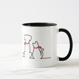 Sleepy Cat Needs Coffee Meme Mug