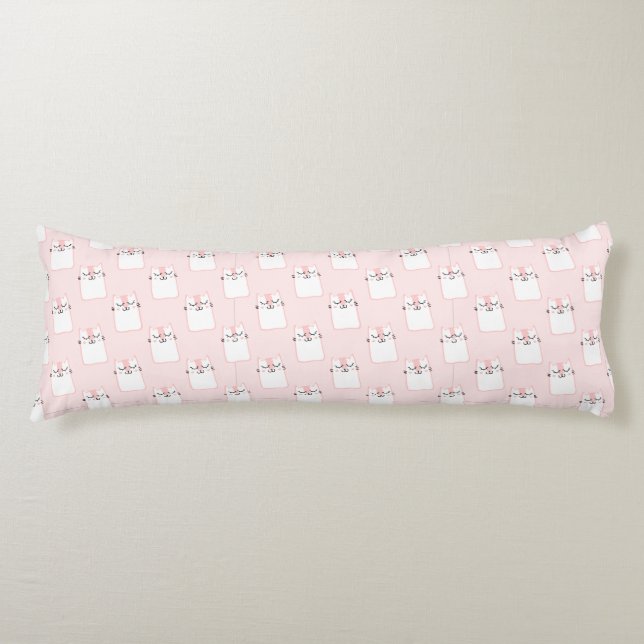 sleepy cats body pillow (Front)