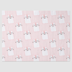 sleepy cats tissue paper