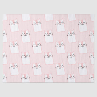 sleepy cats tissue paper