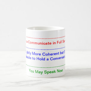 Sleepy Coffee Drinkers Mug