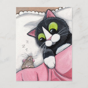 Sleepy Companion Postcard