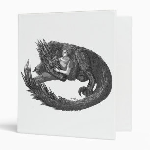 Sleepy Dinosaur Binder