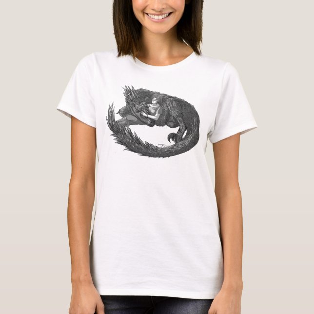 Sleepy Dinosaur T-Shirt (Front)