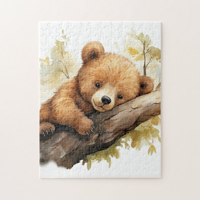 Sleepy dreamy ours puzzle (Vertical)