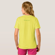 Sleepy Face: Girls' Basic T-Shirt