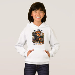 Sleepy Fox Low Battery Big Dreams Cozy Woodland