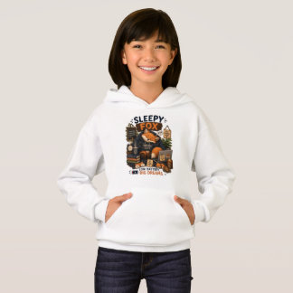 Sleepy Fox Low Battery Big Dreams Cozy Woodland