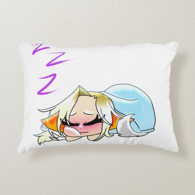 Sleepy Gloryheart Pillow (Front)