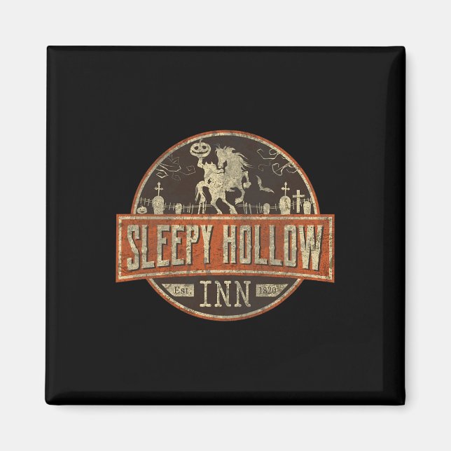 Sleepy Hollow Alloween Horseman  Magnet (Front)