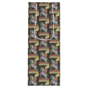 SLEEPY HOLLOW CIRCUS CLOWN, UNICORN ZEBRA WINE Bag